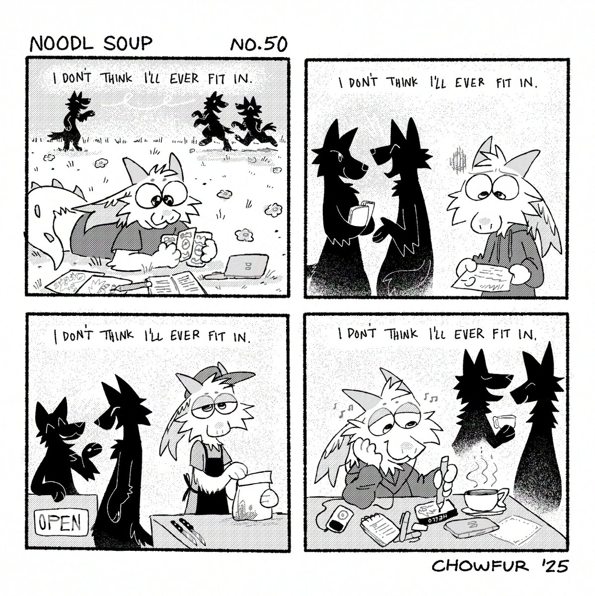 i don't think i'll ever fit in