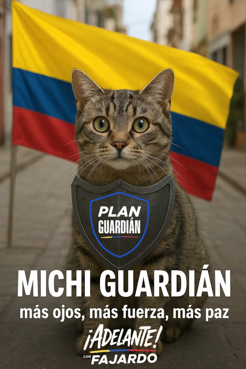 #AdelanteConFajardo 
Michi lo sabe