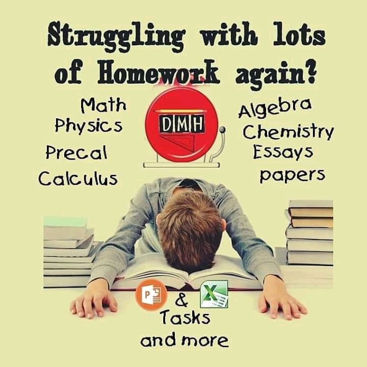 ProAcers's tweet image. Need help with the following assignments:
Pay paper
Pay essay
Sociology
Physics
Psychology
Maths
Stats
Anatomy
Chemistry
Analytics
Geometry 
Agriculture
Pharmacy
Accounting
Assignment due
Homework due
Excel paper
Engineering
History 
Trigonometry 
Excel