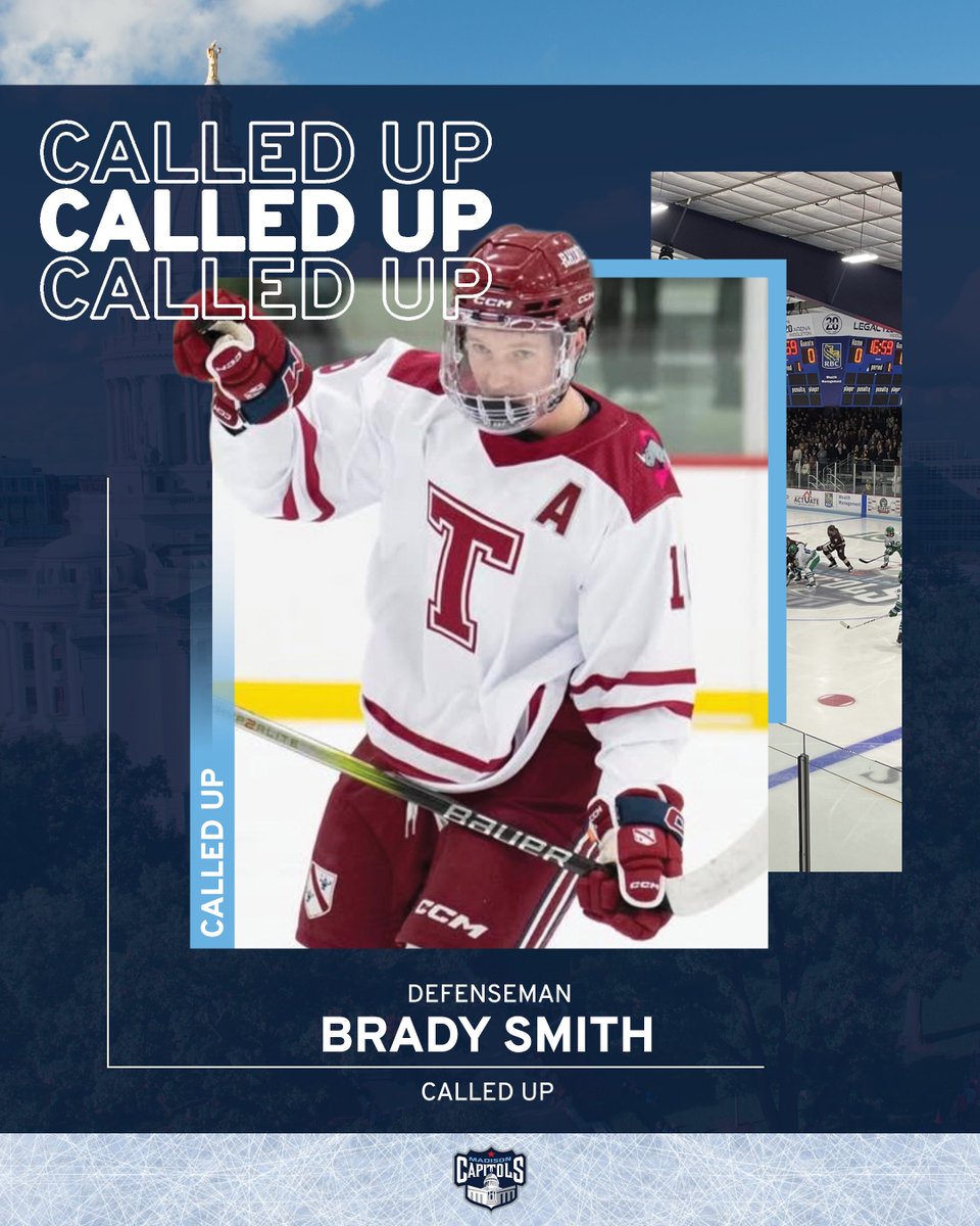 Brady Krey is back with the team, and we're expecting three players to make their USHL debuts this evening.

#GoCapsGo