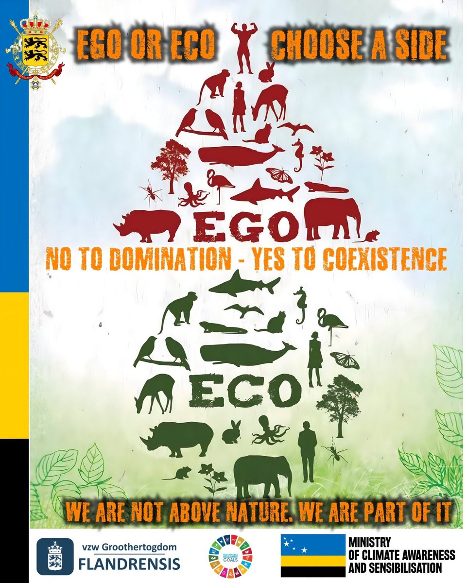 Flandrensis_Gov's tweet image. #ego or #eco? 
#NoPlanetB