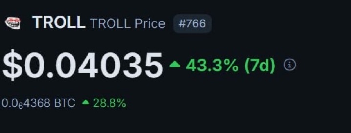 MetaGorgonite's tweet photo. My top cults already printing 👀

Looks like $SACHI, $TROLL, $FARTCOIN &amp; $USELESS are the next 100Xs

Cults will always outperform if you got other picks shill it to me https://t.co/P8DPw5vnBs