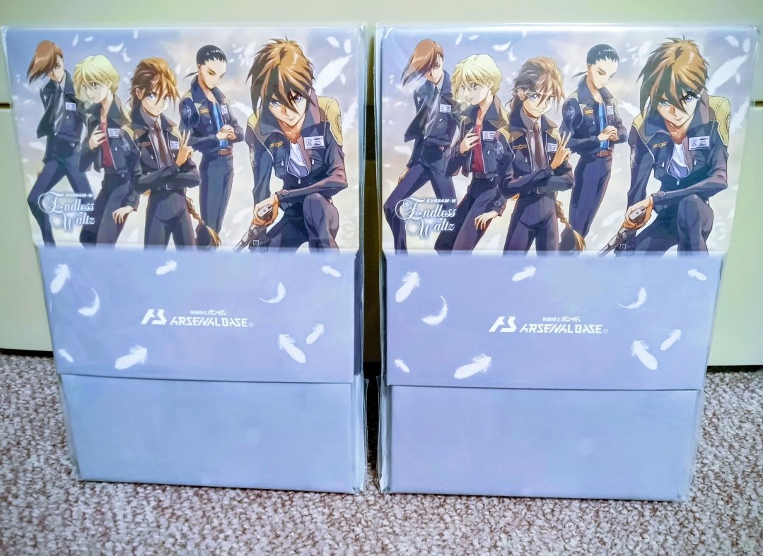 2つになった🌟 欲しいカード(ヒイロのパラレル・五飛・トルⅢ)は手に