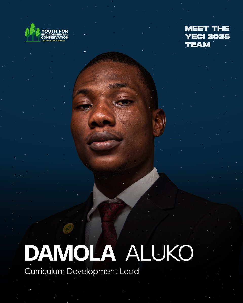 Youth for Environmental Conservation tweet media