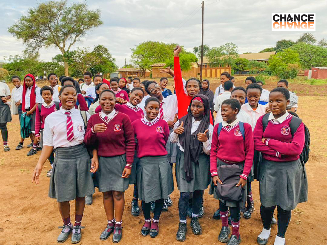 C4CMalawi's tweet photo. The Pioneers of Change (PoC) held an exciting interaction on experiential learning and life planning with girls from First Class Academy. Session centred on the significance of setting clear personal goals and priorities as valuable skills to help them achieve their aspirations. https://t.co/i9gO9ECj2R