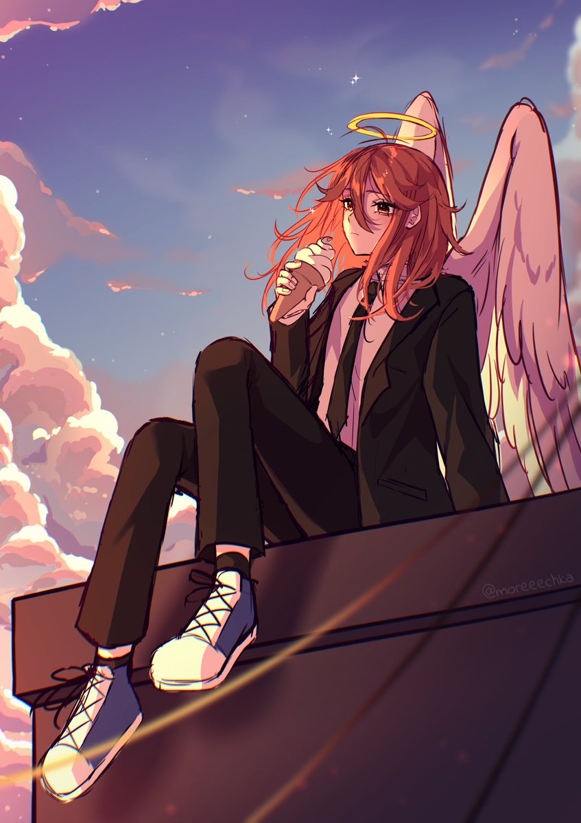 «Are you the town mouse or the city mouse?» 🕊️
#fanart #chainsawman