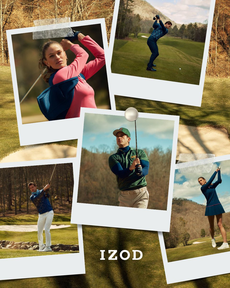 IZOD's tweet image. From bold to classic, there’s an IZOD look for everyone. Discover your fit at @jcpenney.
