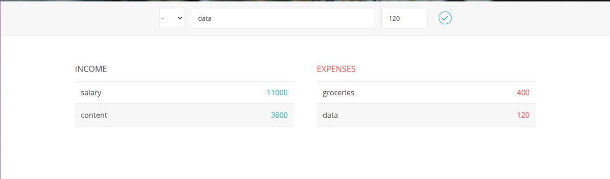 Obianuju_sunday's tweet image. Day 29 — #BackAtItWithJavaScript

I worked on displaying the budget in the UI. Ran into messy HTML structures and repetitive code, but I fixed it using template literals and using the DRY principle. 

Numbers still need proper dynamic updates, but the code feels much cleaner now.