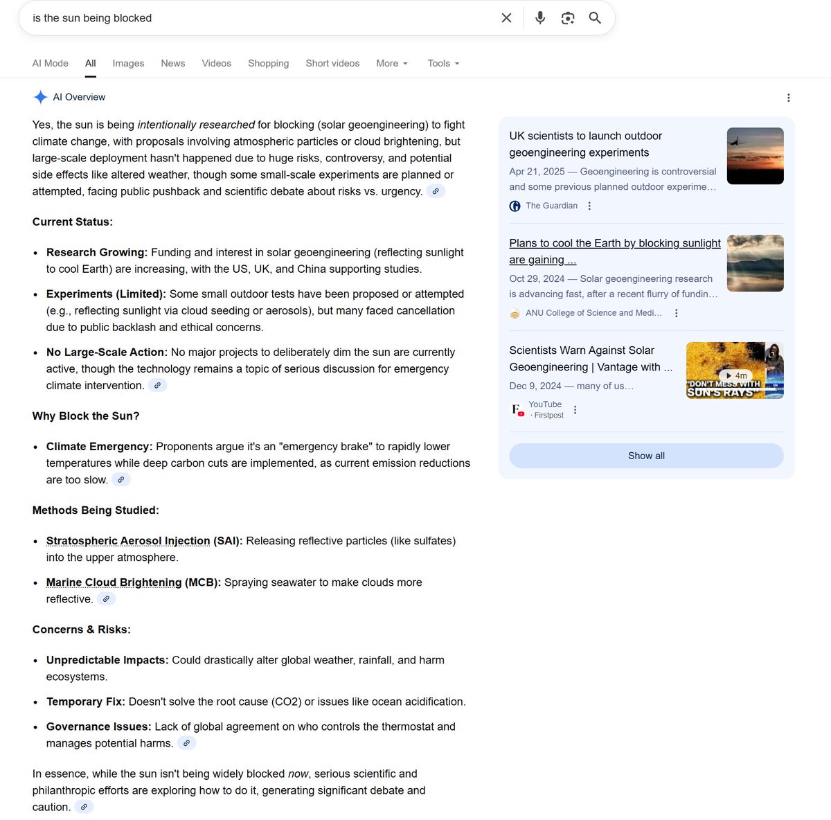 CS__Gold's tweet image. At least AI is now telling the truth about #sunblocking....