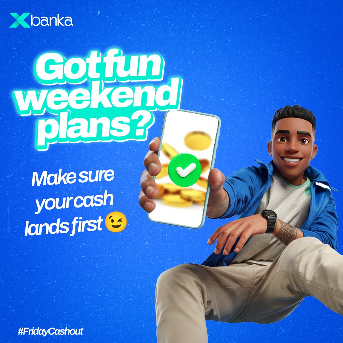 Xbankang's tweet photo. No weekend enjoyment is complete without a quick credit alert. 
Swap your gift card or crypto for cash with Xbanka today and enjoy your weekend. 
#LifestyleFriday #WeekendReady #XbankaLife #FridayCashout https://t.co/H2zh96xfIe