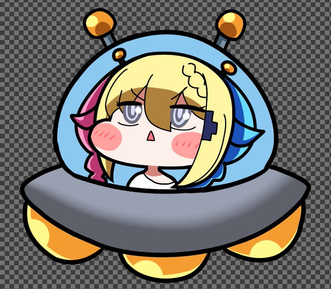 次のアクスタ兼キーホルダーになる予定の絵 