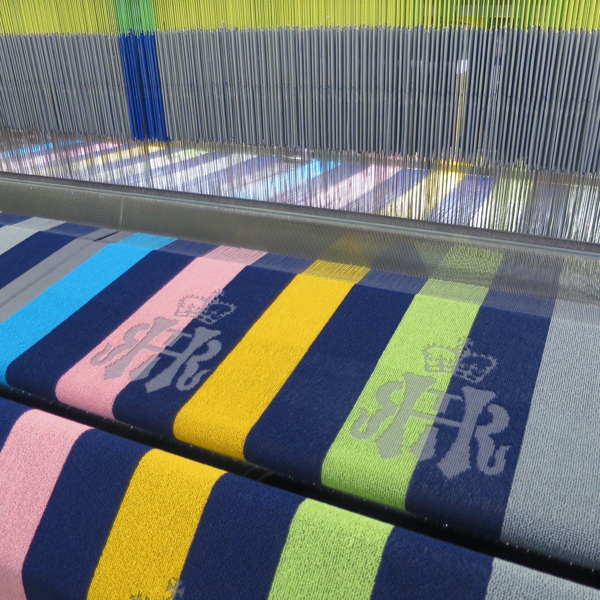 Our woven bar towels, beach towels, golf towels and sports towels are created on our high speed looms, weaving your logo and design into a high quality towel that will last for years.