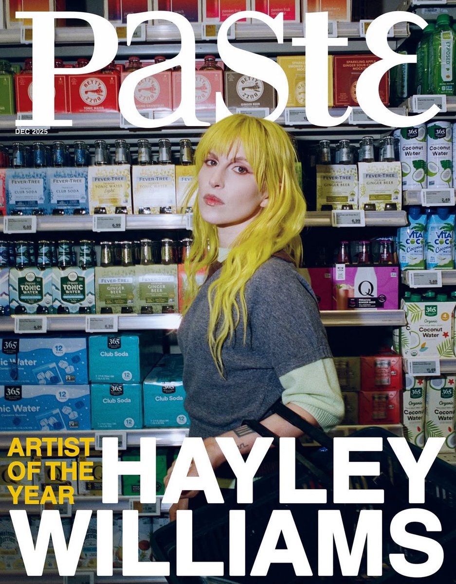 Paramore_Mex's tweet image. 🏆¡UNA MÁS! #HayleyWilliams vuelve a ser elegida “Artista del Año”, ahora por la revista @PasteMagazine: