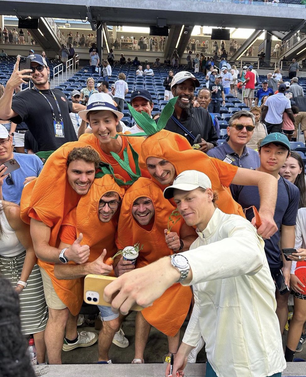 Tiempodetenis1's tweet image. ¡Jannik Sinner ganó el premio 'Favorito de los Fans' por tercer año consecutivo!