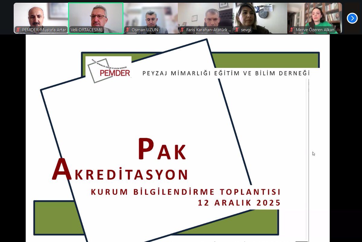 PeyzajBartinUni's tweet photo. Akreditasyon sürecinde bölüm başkanı Prof Dr. C. Cengiz ve Prof.Dr. S.Açıksöz ile Fakülte Sekr.M.Şahin PEMDER Akreditasyon Kurum Bilgilendirme Toplantısı'na katılım sağlamıştır. 

@baruedutr @profdraakkaya
@BARUMuhendislik  @sebahataciksoz @mustafa_artar @pmdernek #akreditasyon https://t.co/96duPFrLxH