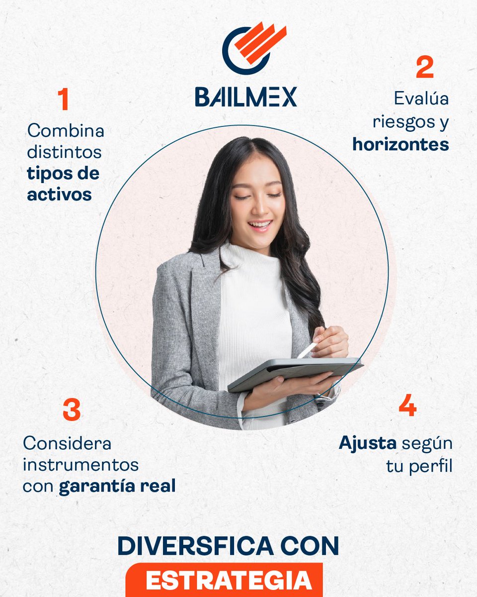 Diversificar no es tener de todo: es construir una estrategia inteligente. En Bailmex te guiamos para proteger tu patrimonio con estructura y claridad.