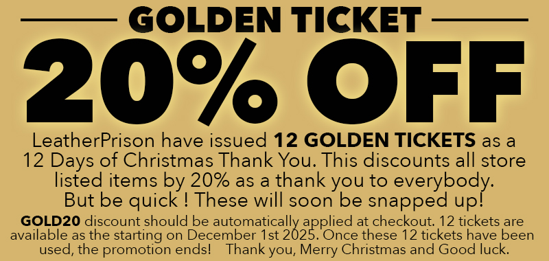 LeatherPrison's tweet photo. Last call. Final fix. GOLD20 ends at midnight tonight.

Just hours left to take 20% off restraints, suits, and gear built to lock in deep. Your next obsession is waiting.

🔗 https://t.co/6LRZRFlmRu

#TwelveDaysTight #BuiltToBind #FinalFix #LeatherSeason #GOLD20 https://t.co/eDudz01HSQ