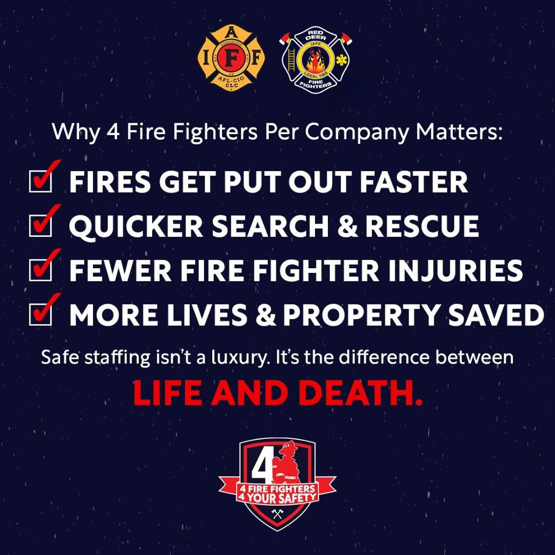 Red Deer IAFF L1190 tweet media