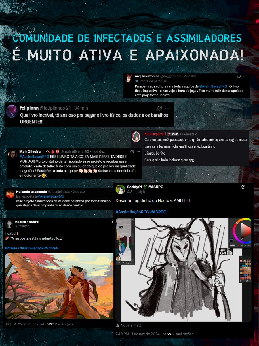 Assimilação RPG tweet media
