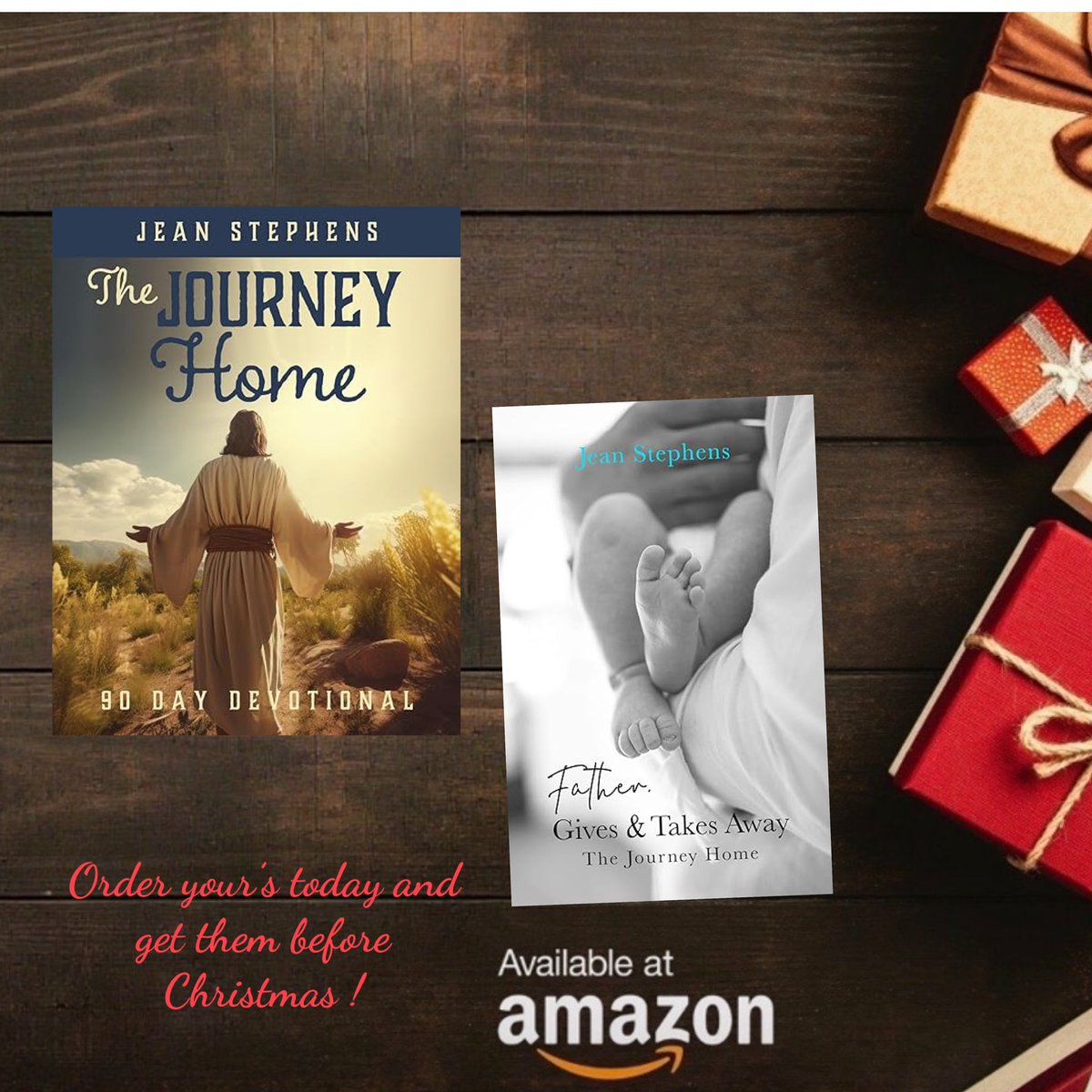 JeanStephens5's tweet image. If you know of anyone dealing with grief these are good resources for them!  Order your copies today and get them in time for the holidays!