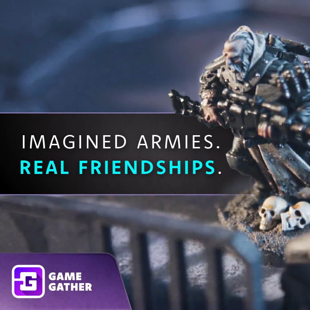 _game_gather_'s tweet photo. Game Gather brings players together to forge lasting friendships through shared adventures.

Join today: https://t.co/iG0HGndJtE.

#TabletopTogether #MiniatureWargaming #GameGather https://t.co/kykKyb5aDL