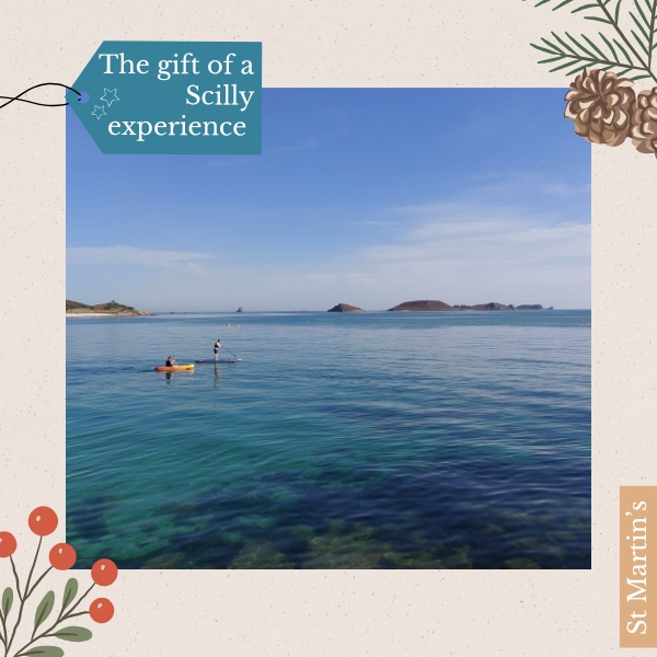 🎄Give the gift of Scilly experiences 🎄

Treat someone to the Isles of Scilly with gift vouchers for Scilly Spirit, Sc Dogs distillery, St Martin’s vineyard, St Martin’s water sports and Juliet’s Garden restaurant.

Visit our gift guide:
islesofscilly-travel.pulse.ly/zusamxcwli