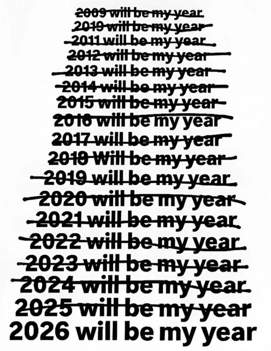 emcgonigal's tweet photo. 2026 better be my year https://t.co/XSrPMJTIfL
