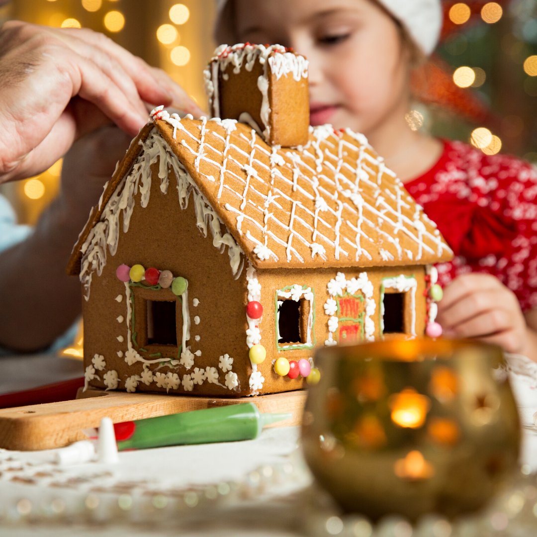 KurtHalumDMD's tweet photo. 🍪🏠 Gingerbread House Day is extra sweet—but don’t let those sugary treats trick your teeth! Enjoy the fun, then brush and floss to keep cavities far, far away. 🦷✨ #GingerbreadHouseDay #SweetButSafe #CavityFreeFun #HealthySmiles https://t.co/oiueXsacWY