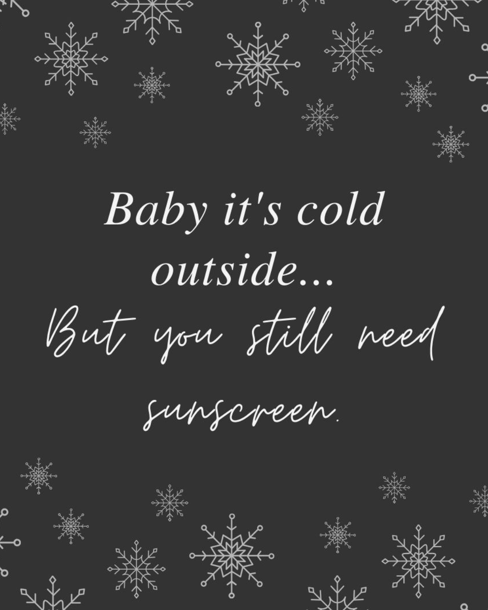 MitchMedical's tweet photo. Baby, it’s cold outside… ❄️☀️ But your skin still needs protection! Sunscreen isn’t just for summer—keep your glow safe year-round. #WinterSPF #HealthySkin #SunProtection https://t.co/8lTMYOBxpT