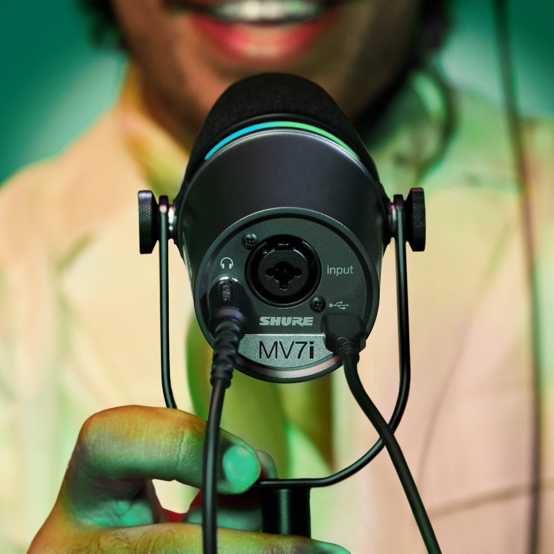 Shure tweet media