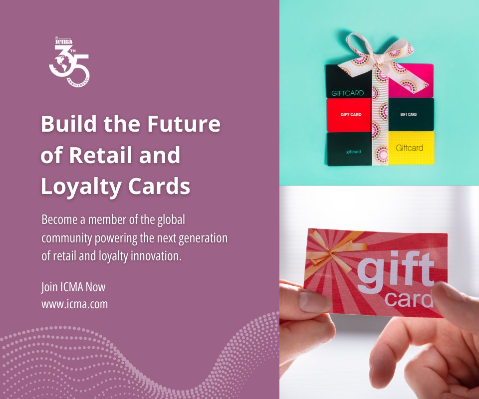 The retail and loyalty card market is entering its most innovative era, driven by sustainability and biometrics! Who will lead this transformation? Join ICMA and be at the forefront. Lead, learn, and launch with confidence. f.mtr.cool/xdhcqbocbh #cardindustry #retail