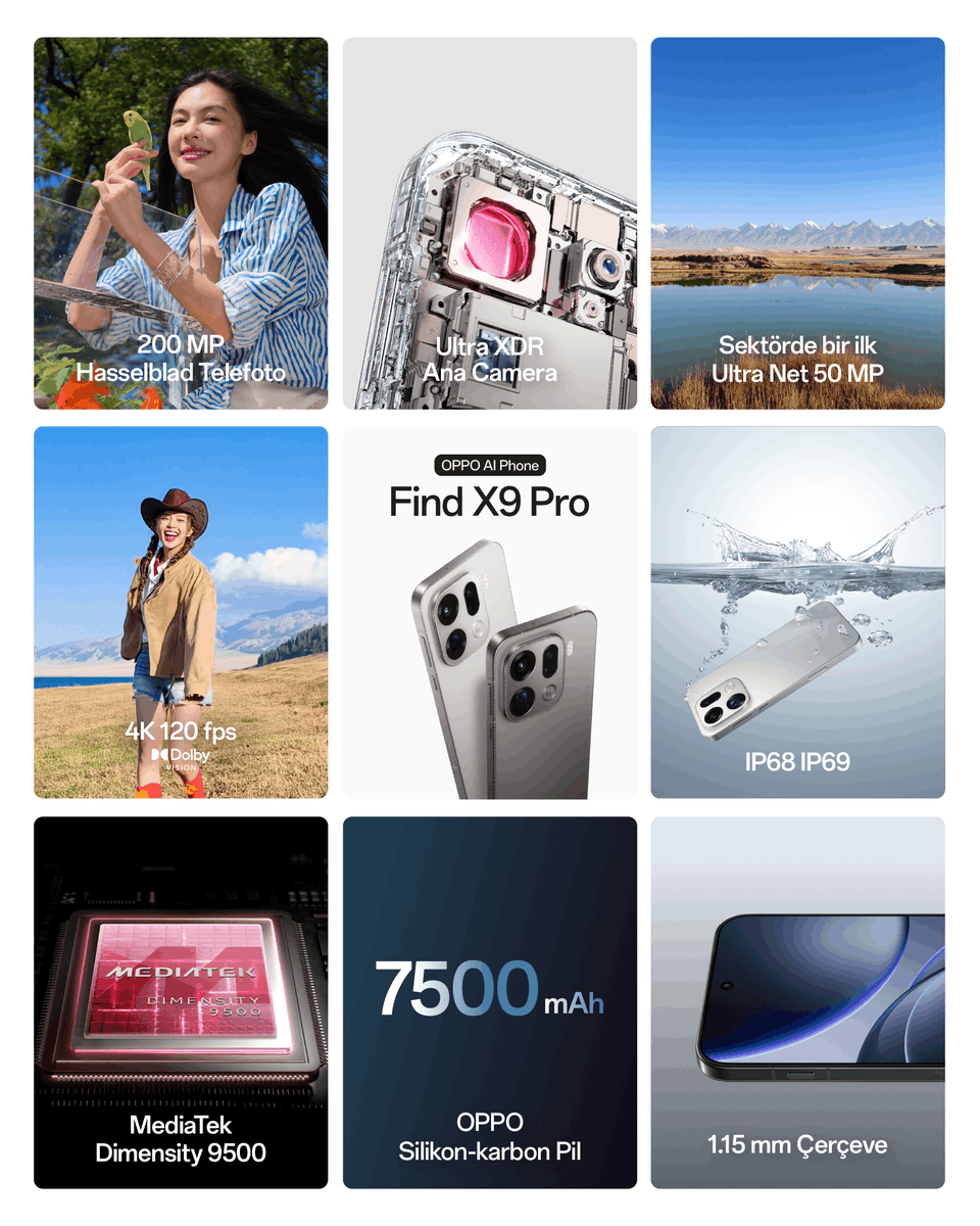 OPPO Türkiye tweet media
