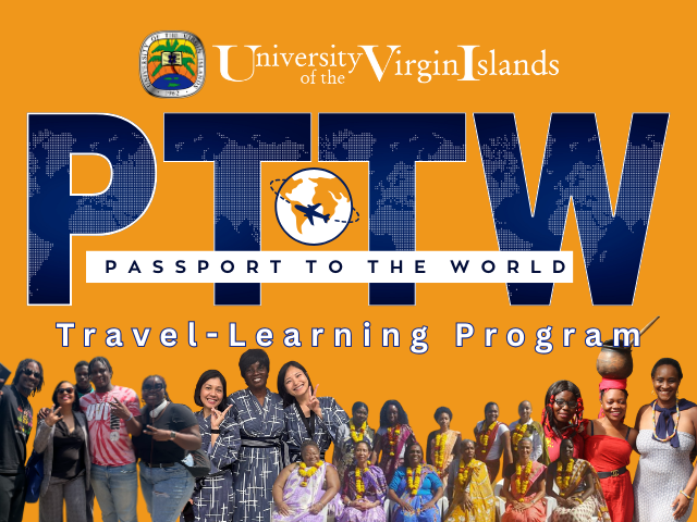 One gift can open the world for a student. 🌍
Support UVI’s Passport to the World Travel Learning Program and help remove financial barriers to global learning. Anyone can give. Every gift matters. t.ly/QCZd-