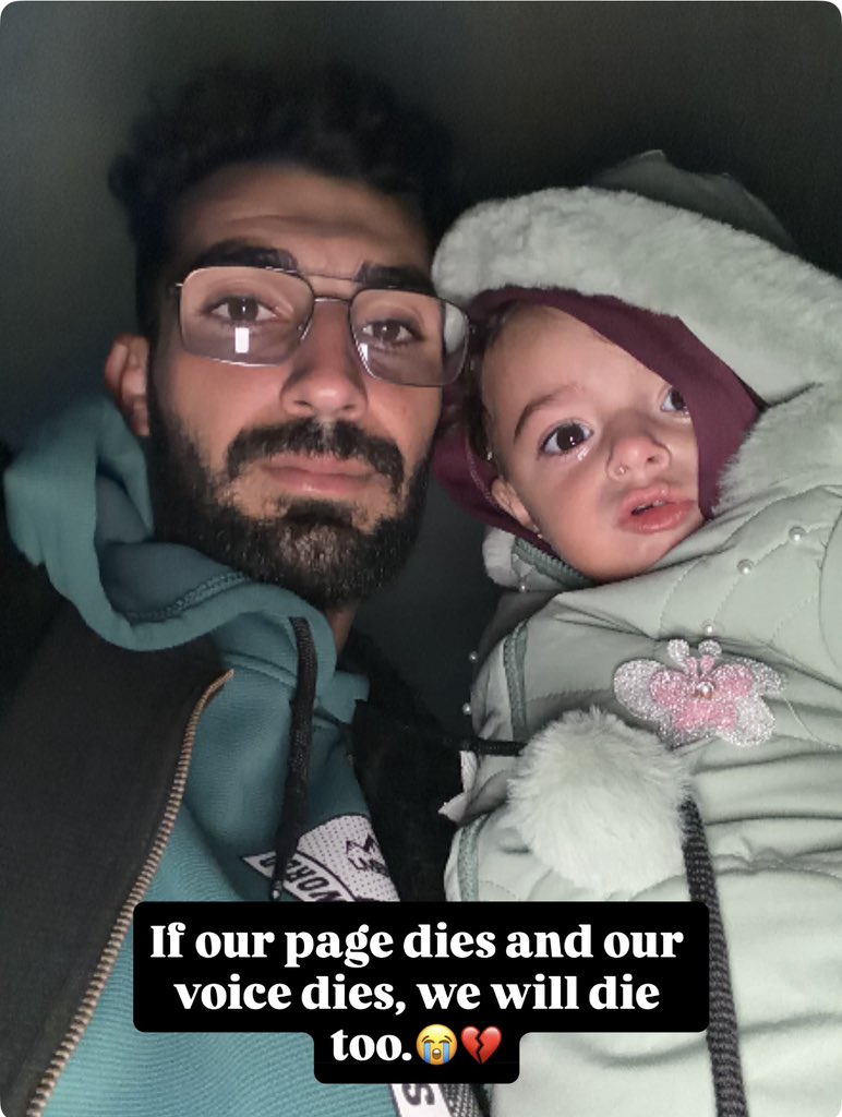 Mo7ammed_jawad6's tweet photo. If a thousand voices don’t say: ‘We are with you, Rafif. We hear you’
we will fade away in silence, as if we were never here at all… https://t.co/mLyYwoBD7B