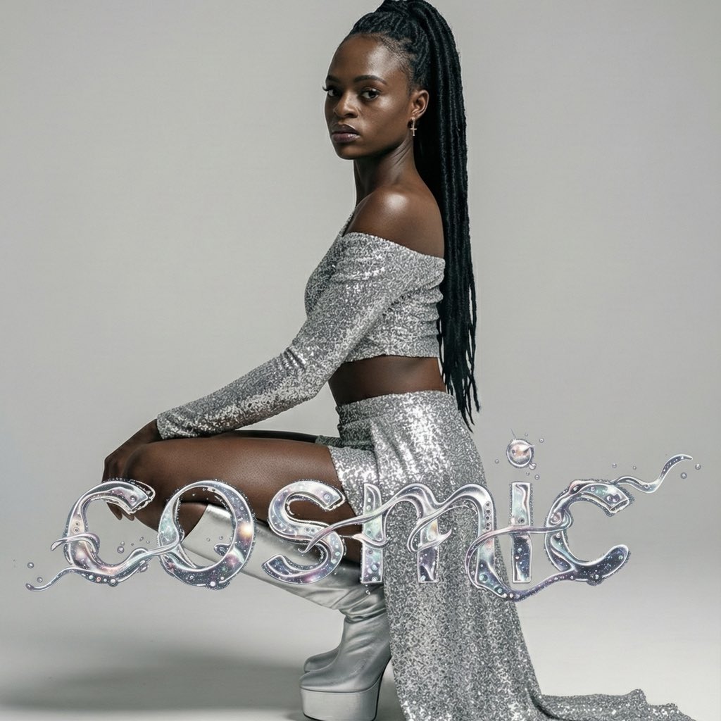 nxbuhle's tweet photo. Something cosmic is brewing... 🌌 Pre-order "Cosmic" now on Spotify &amp; iTunes! https://t.co/bpeG3m312o https://t.co/NFaggeofEg