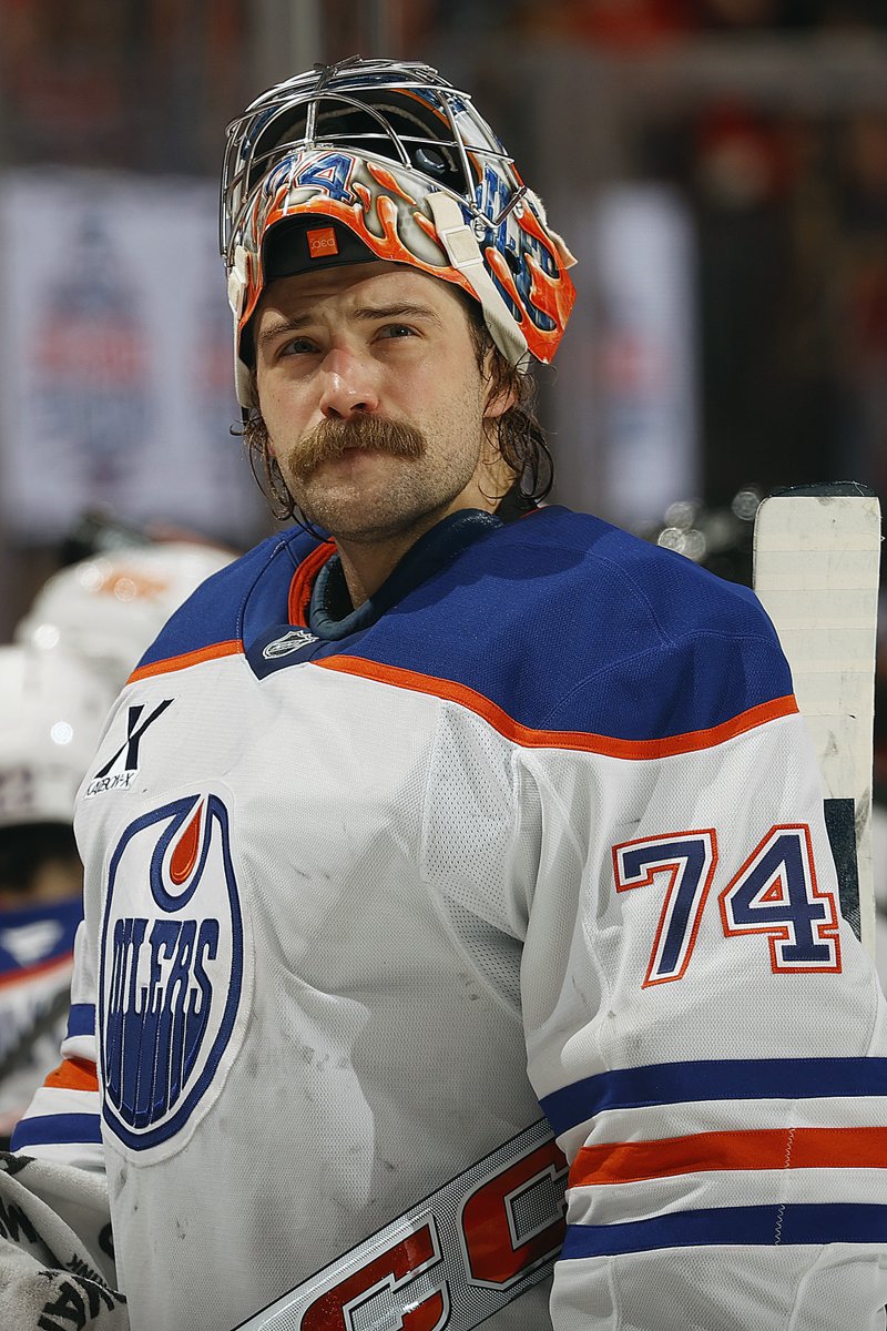 BR_OpenIce's tweet image. Stuart Skinner's Oilers career is over...

- Back-to-Back Stanley Cup Final appearances
- 2.74 GAA
- .904 SV%
- 109 Wins/62 Losses
- 1x All-Star
- 7 playoff series victories