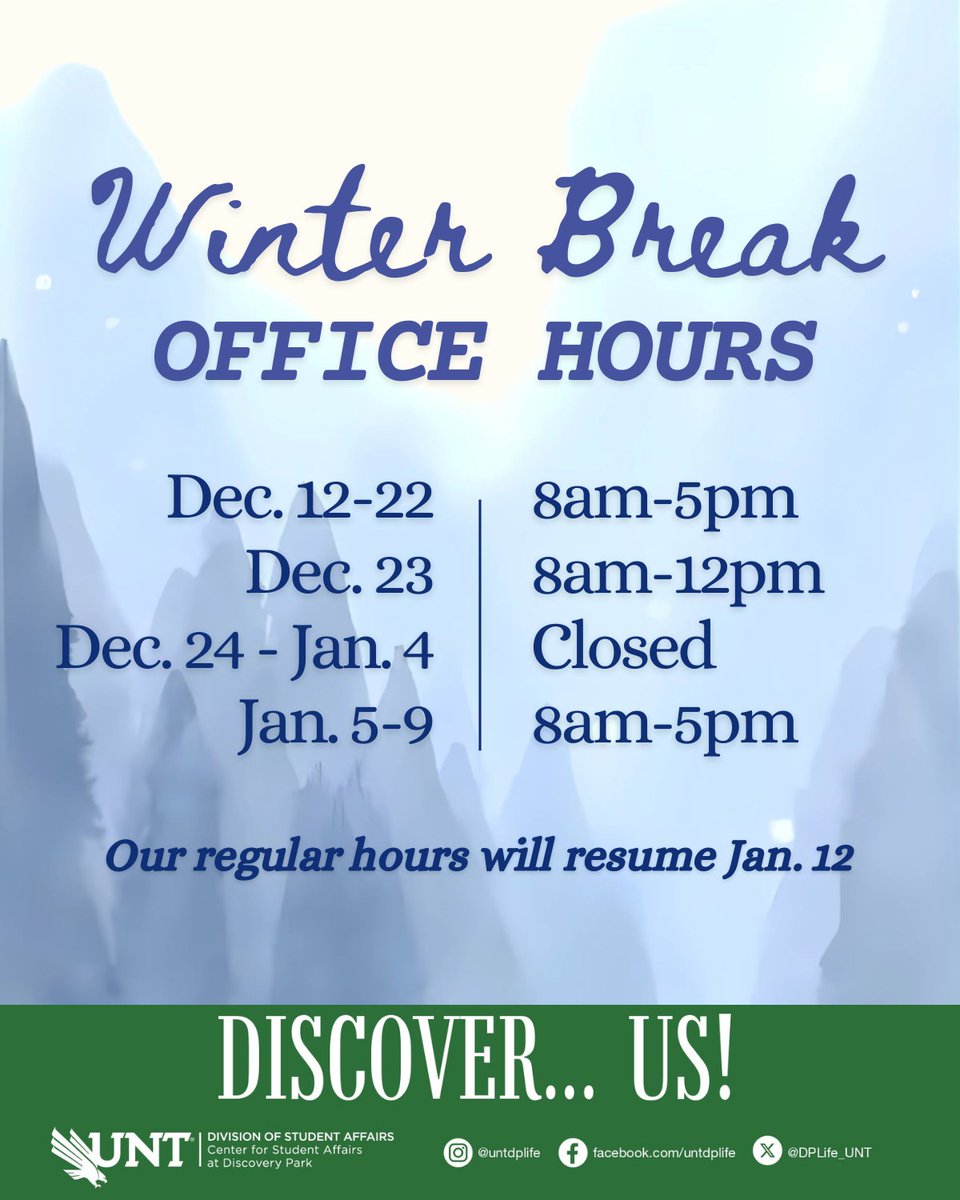 Center for Student Affairs at Discovery Park tweet media