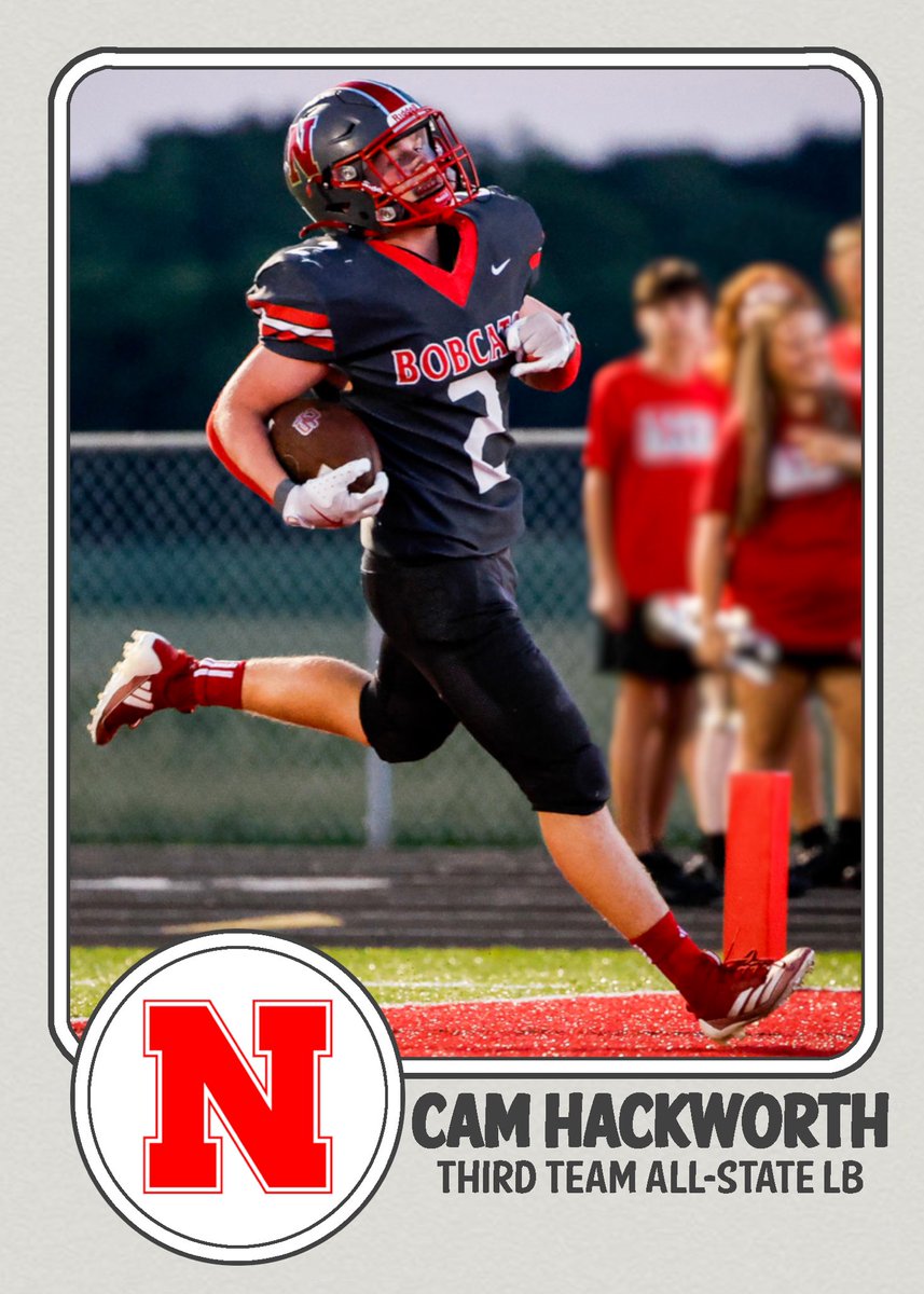NorwayneFB's tweet image. Congratulations to our All-State award recipients!!
Ryder Ingold - 1st Team WR
Cam Hackworth - 3rd Team LB
Carter Miller - Special Mention DB