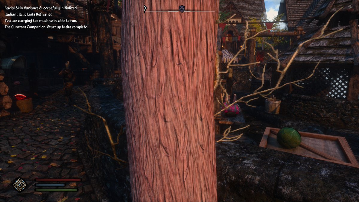 NDollmaker's tweet image. The Intrusive thoughs have won, sorry skyrim.... 
Hairy Aspens.
(Chucked the cursed thing in the optional files of my Meaty Mountains mod, no not boobs, mountain and rock textures of raw meat)
#SkyrimSE #Skyrim #SkyrimMods