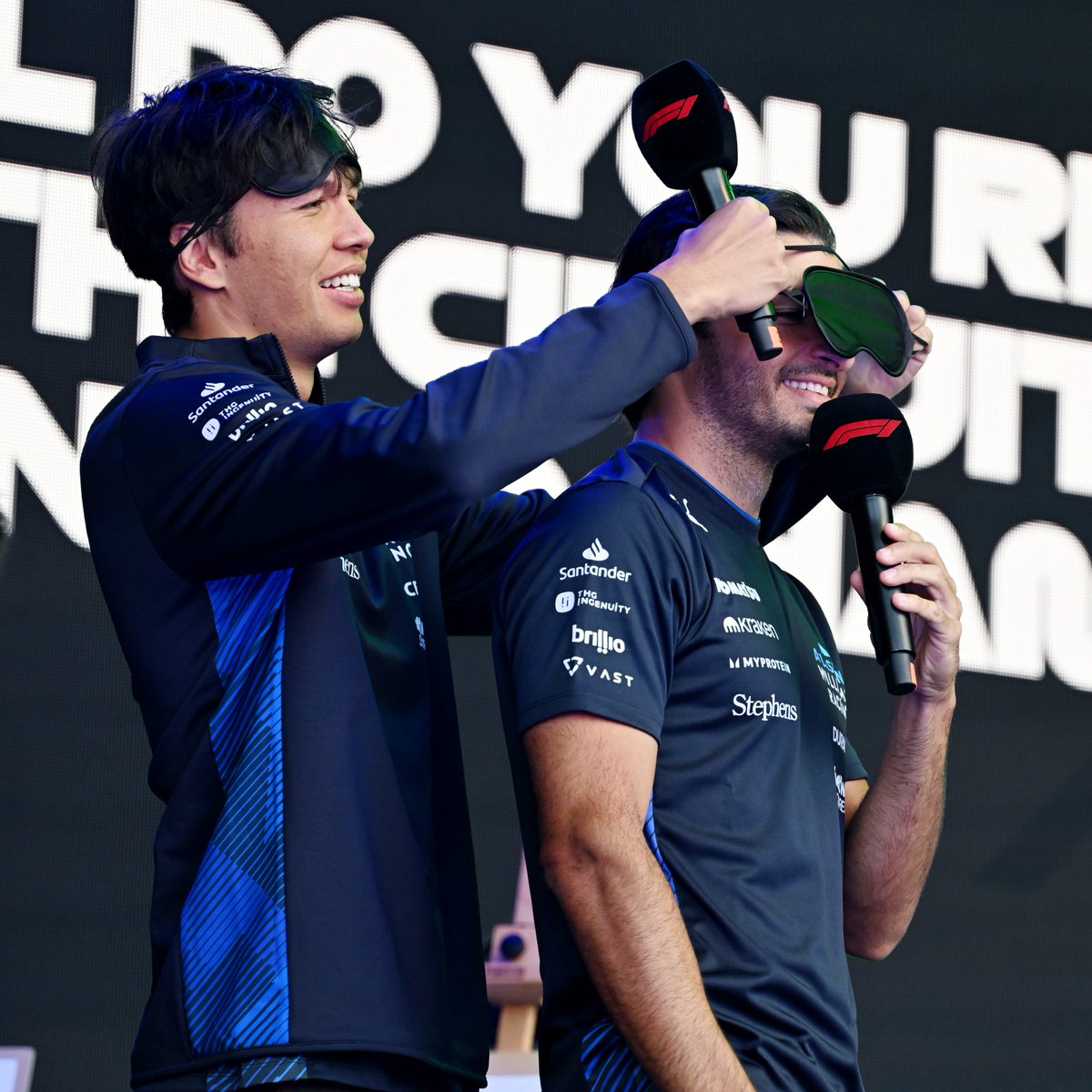 F1's tweet image. We've seen some memorable team mate moments this season! 😆✨

#F1