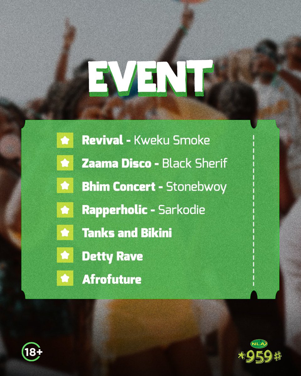 NLA590mobile's tweet photo. Your December just got upgraded!🎁 We’re giving away FREE tickets to some of the hottest events happening this month. Don’t miss out! https://t.co/XYdchvgzCK