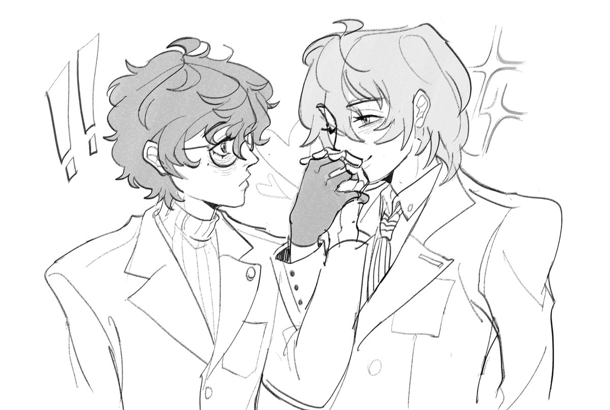 marukeki's tweet image. Chivalry is not dead #akeshu #明主