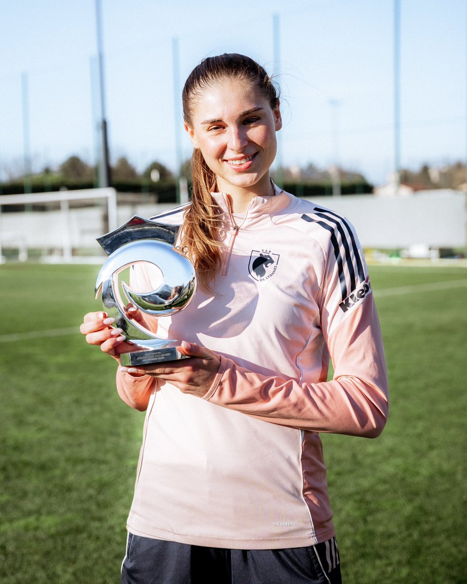 Jule Brand est la 𝐣𝐨𝐮𝐞𝐮𝐬𝐞 𝐝𝐮 𝐦𝐨𝐢𝐬 de novembre en <a href="/ArkemaPL/">Arkema Première Ligue</a> ! 🏆😍