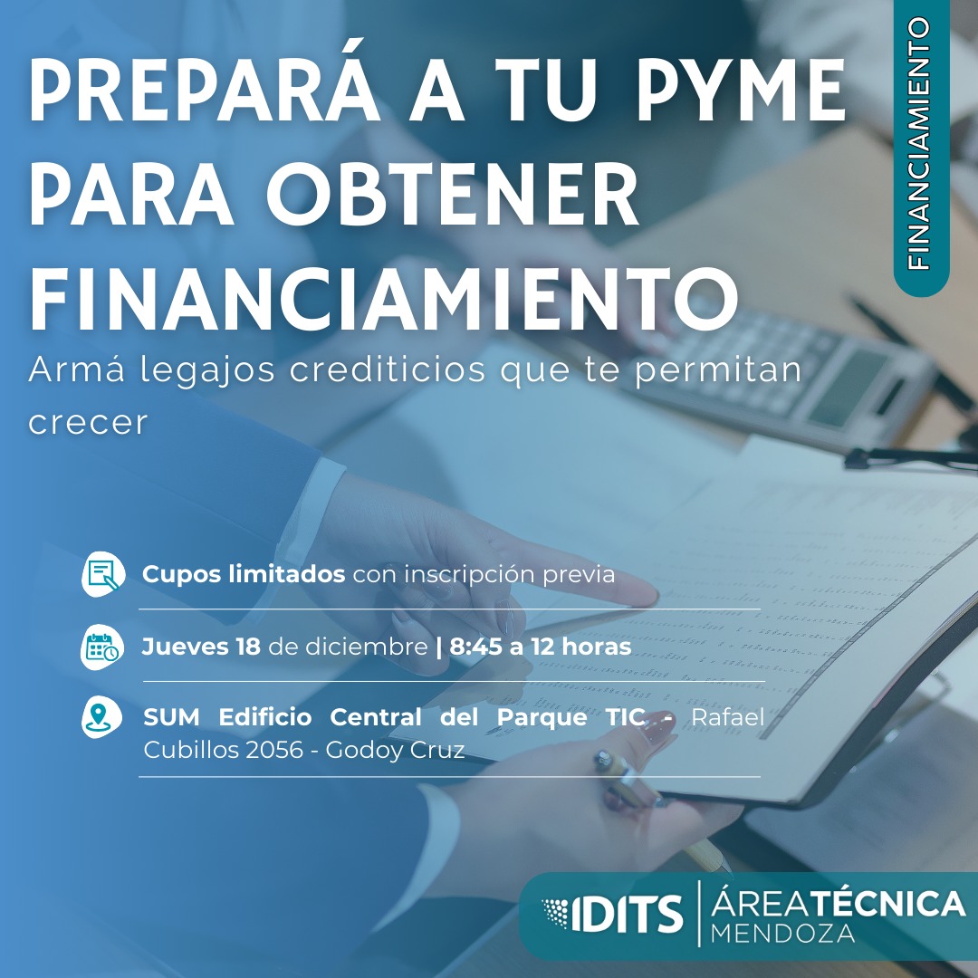 ¡Atención #PyMEs! ¿Necesitan armar legajos para solicitar #Financiamiento o #AvalesDeGarantía? 
 
Ingresen en acortar.link/cHQlXP y trabajemos juntos en las herramientas para reconocer, aprovechar y fortalecer la trazabilidad de la información que potencien sus solicitudes