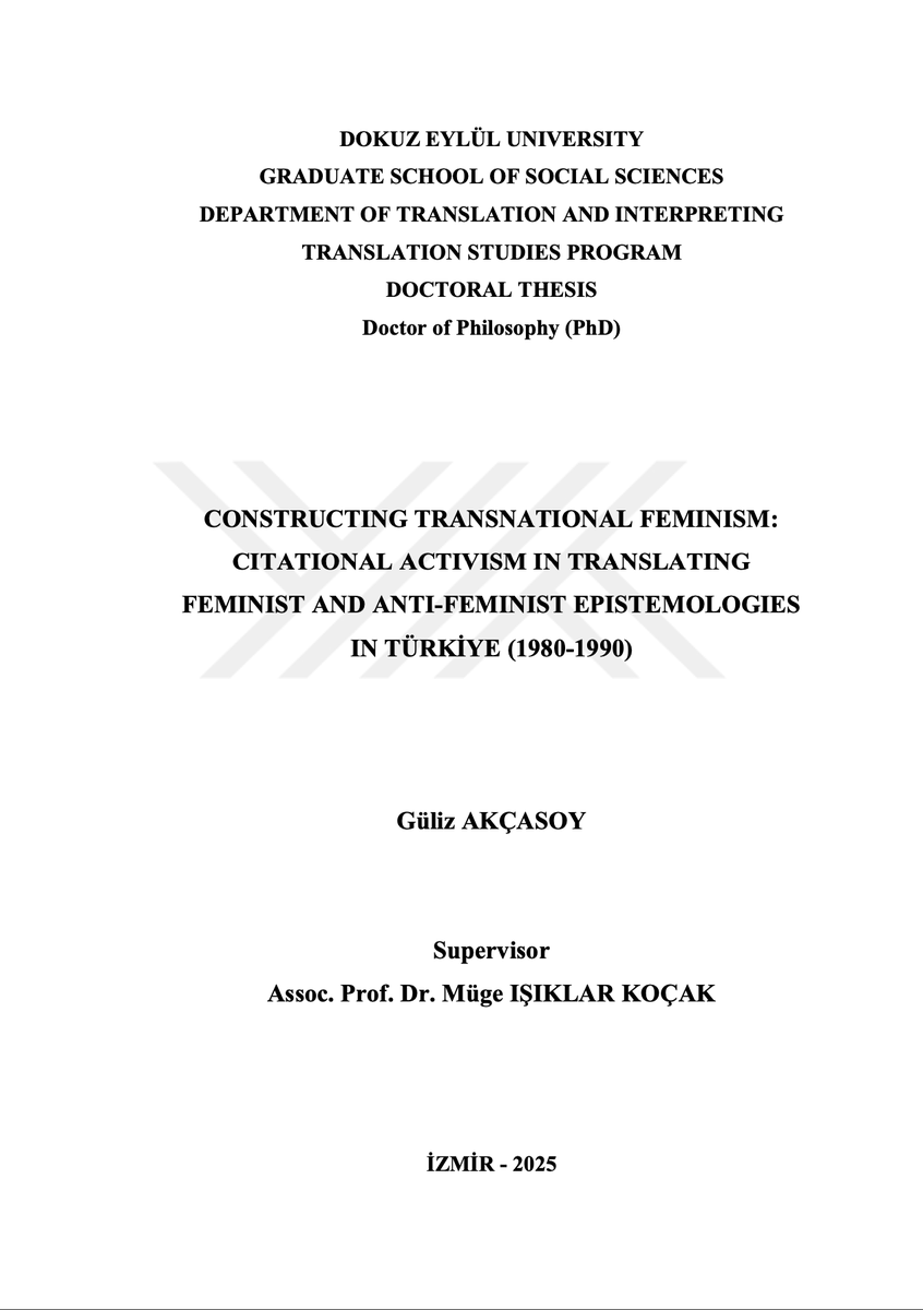 Cite it to fight it! 
How were feminist epistemes translated into 1980s Turkey via strategic citations? 
Explore “cite-translational activism,” clashes &amp; feminist knowledge making in motion. 
BigLoveto <a href="/FulbrightPrgrm/">The Fulbright Program</a>  &amp; <a href="/UMassAmherst/">UMass Amherst</a>
Check out my PhDwork: lnkd.in/ehe-qZGS