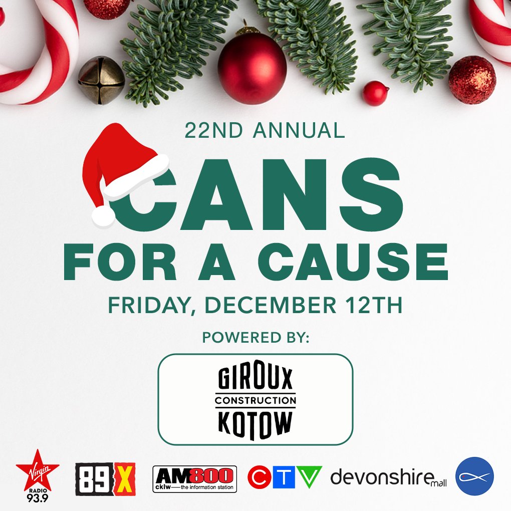 A special thank you to our Powered by sponsors - <a href="/ArmsBumanlag/">Arms Bumanlag - Windsor Essex County REALTOR®</a> &amp; Associates: Your Windsor-Essex Real Estate Advisors and Giroux Construction &amp; Eternalight Windsor: Permanent Holiday Lighting for their support of this year's Cans for a Cause!