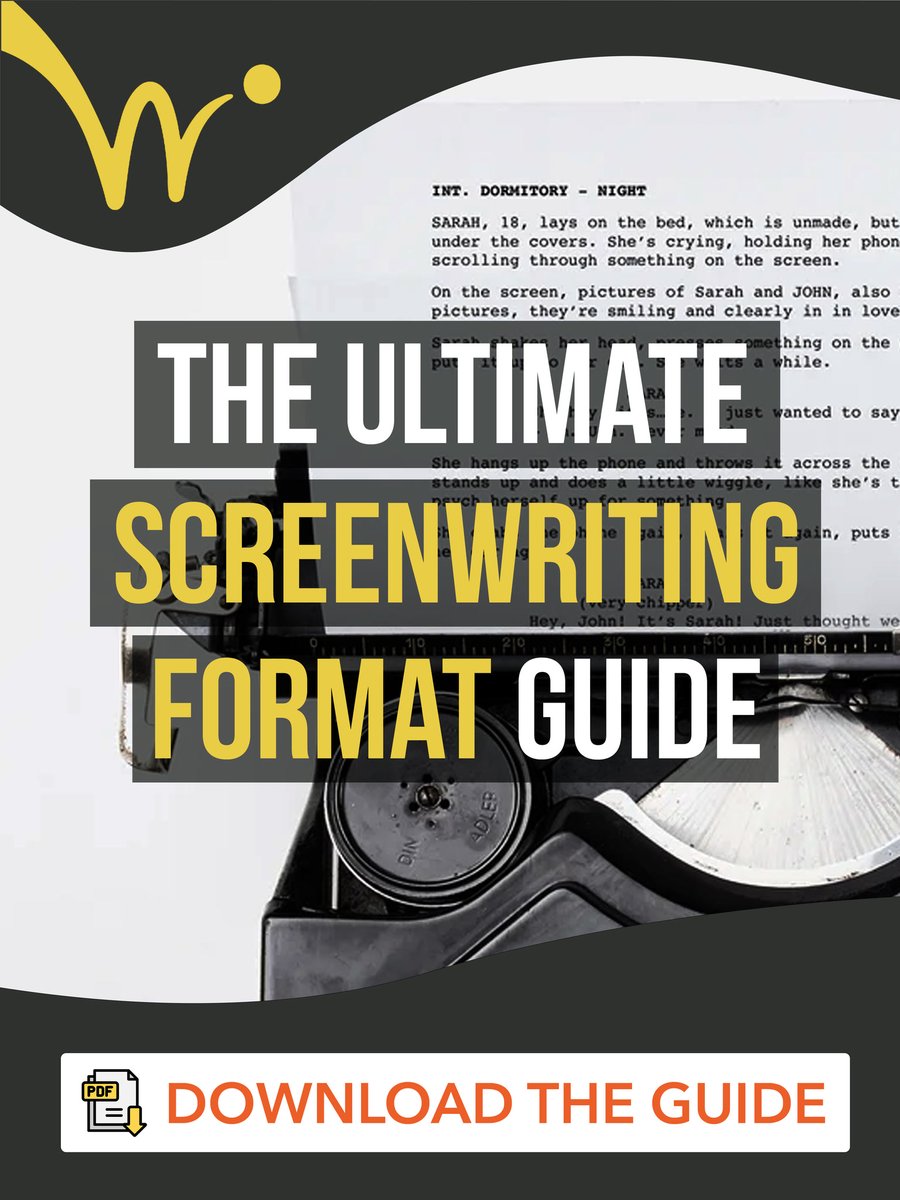 pietroschito's tweet image. Does the screenwriting format confuse you? 🎬 Download our FREE ULTIMATE SCREENWRITING FORMAT GUIDE, where we teach you everything you need to know to begin writing your screenplay like a pro. Master the script format once and for all! 📜💡CHECK THE LINK IN OUR BIO!  🔗