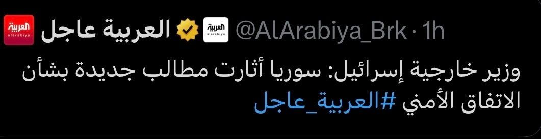 بدنا منقطة منزوعة السلاح من الحدود الى تل ابيب