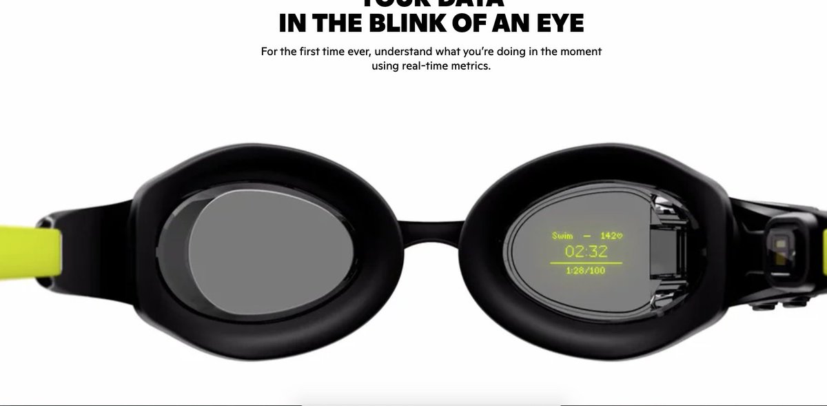 Gafas de natación inteligentes FORM Smart Swim 2 PRO triatlonchannel.com/2025/12/09/gaf…