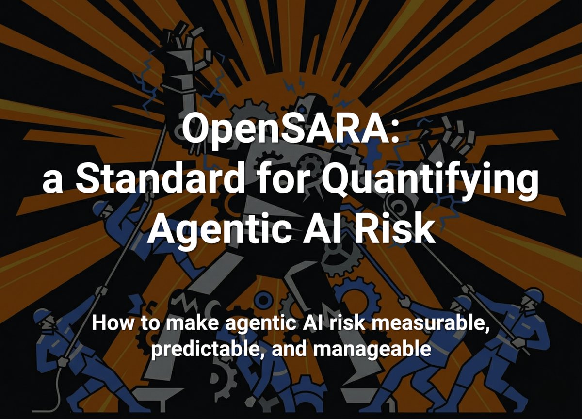 Treating a probabilistic model like a reliable employee isn't innovation; it's a future lawsuit. OpenSARA is a systematic way to quantify that risk before your agent sells your inventory for a dollar.
noisynodes.substack.com/p/opensara-a-s…